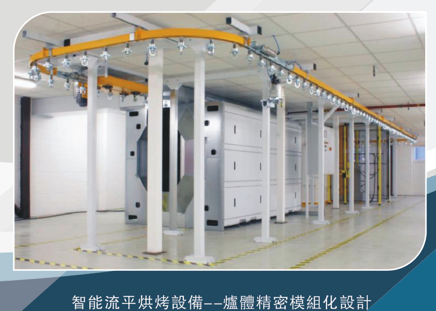 靜電吊掛噴涂線--金屬工件噴涂案例